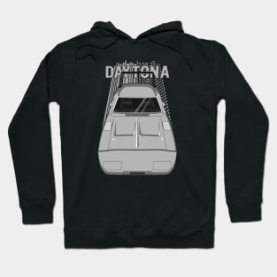 Dodge Charger Daytona 1969 - silver Hoodie